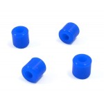 Landing Skid Rubber Nut - Blue (10 x 4.5 x 10mm)